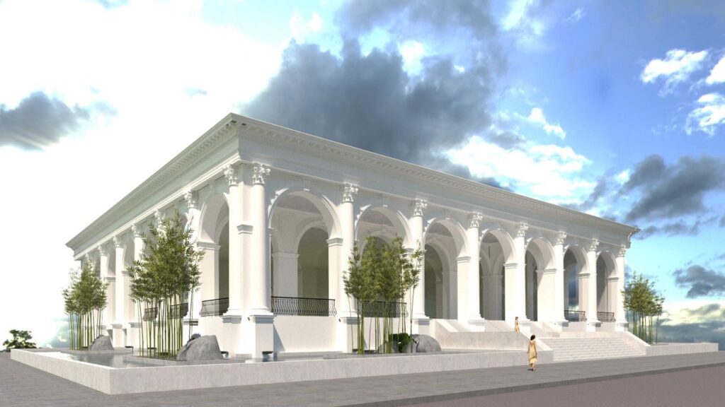 Thi Công Nhà Thép Nhiều Tầng 4 công trình nhà thép tiền chế nhà hàng tiệc cưới