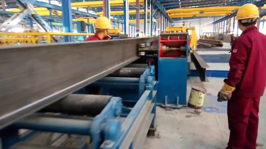 Nhà máy sản xuất gia công khung nhà thép