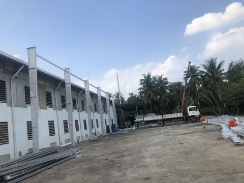 Nhà khung thép tiền chế 2 tầng 4 Nhà thép tiền chế 2 tầng được sử dụng nhiều chức năng