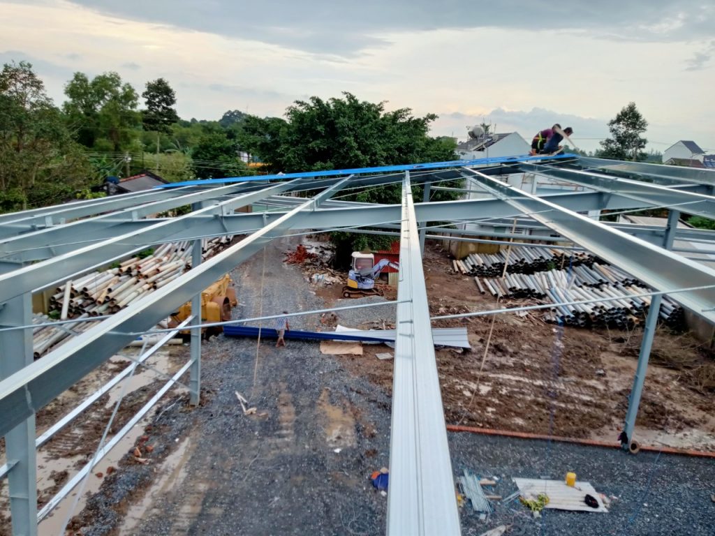 Top 3 loại vật liệu cơ bản để thi công nhà thép tiền chế 9 xa go ma