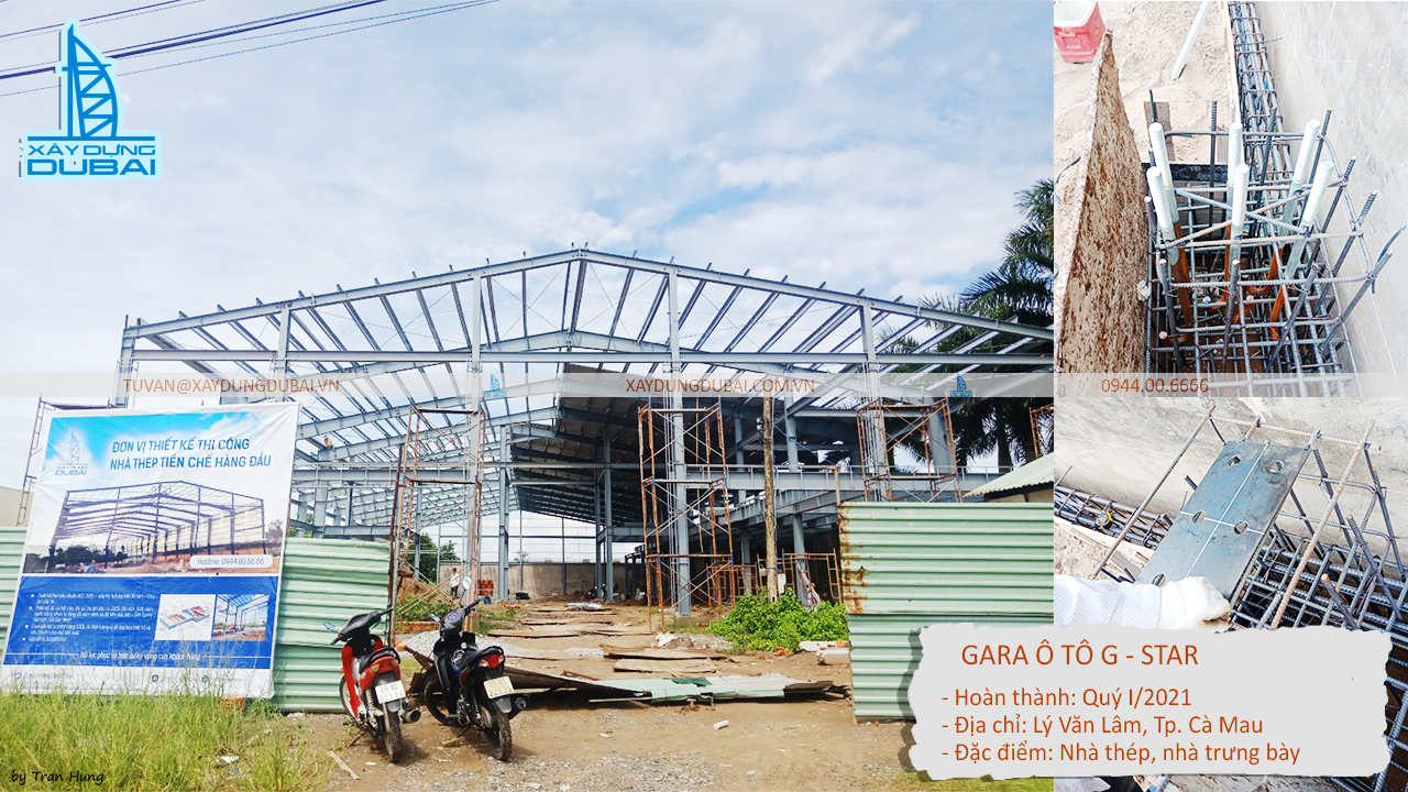 Thi công nhà xưởng tại cà mau Thi công nhà xưởng tại cà mau