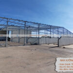 Dự án nhà thép tiền chế bo sữa
