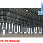 Công trình nhà kho nhà nóc cần thơ