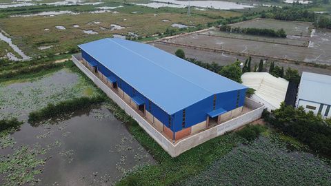 Thi công nhà xưởng công nghiệp rộng 15000m3 tại Hải Dương 4 nha thep tien che7 9 fb8cbe91 7210 4d2b 8f72 580e53a13371