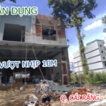 Nhà thép 2 tầng vượt nhịp 10m