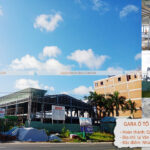 Khung nhà thép tiền chế Gara Oto Cà Mau