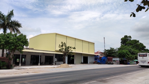 Thi công nhà xưởng công nghiệp rộng 15000m3 tại Hải Dương 4 Thi công nhà xưởng công nghiệp rộng 15000m3 tại Hải Dương