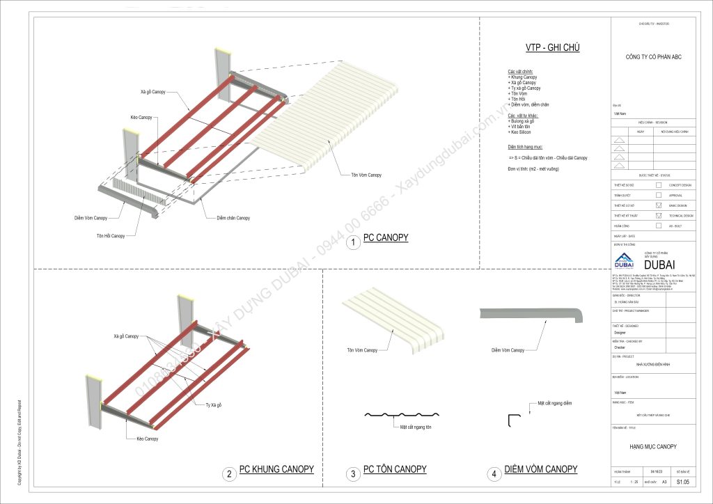 CTHM HANG MUC CANOPY
