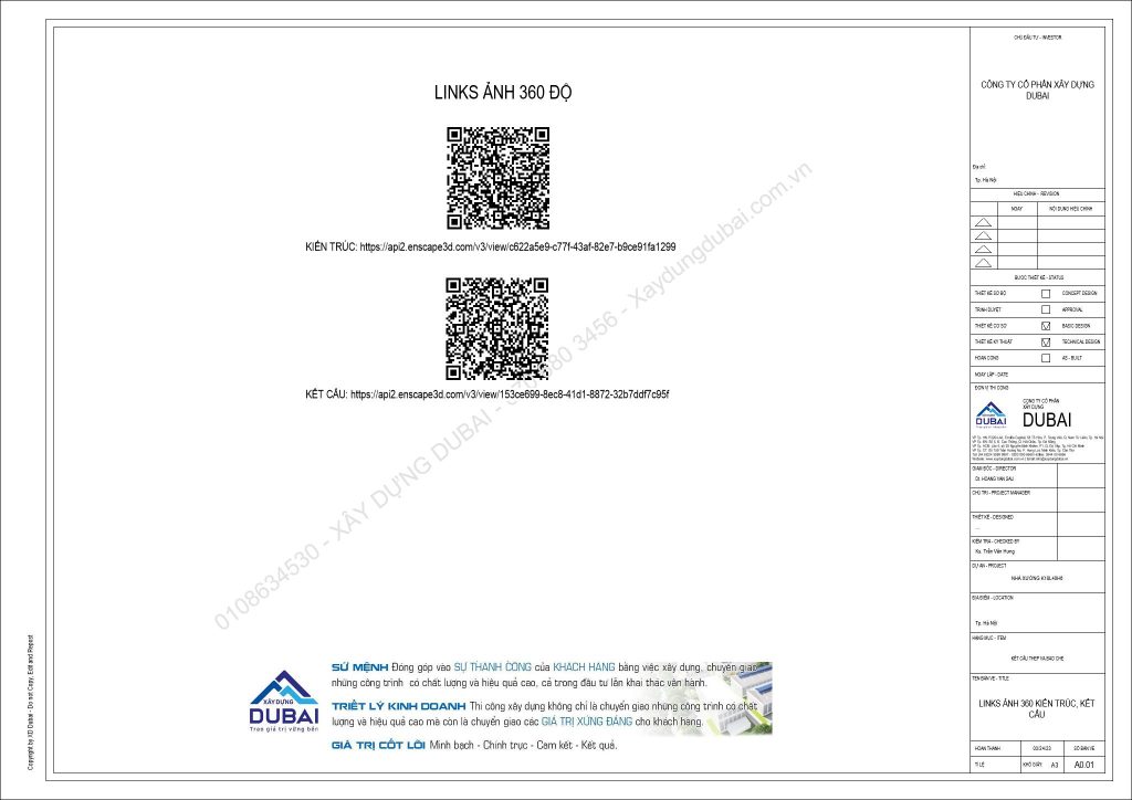 HỒ SƠ THIẾT KẾ NHÀ XƯỞNG RỘNG 18M DÀI 40M CAO 6M MIỄN PHÍ! 17 NX K18L40H6 Sheet A0 01 LINKS ANH 360 KIEN TRUC KET CAU
