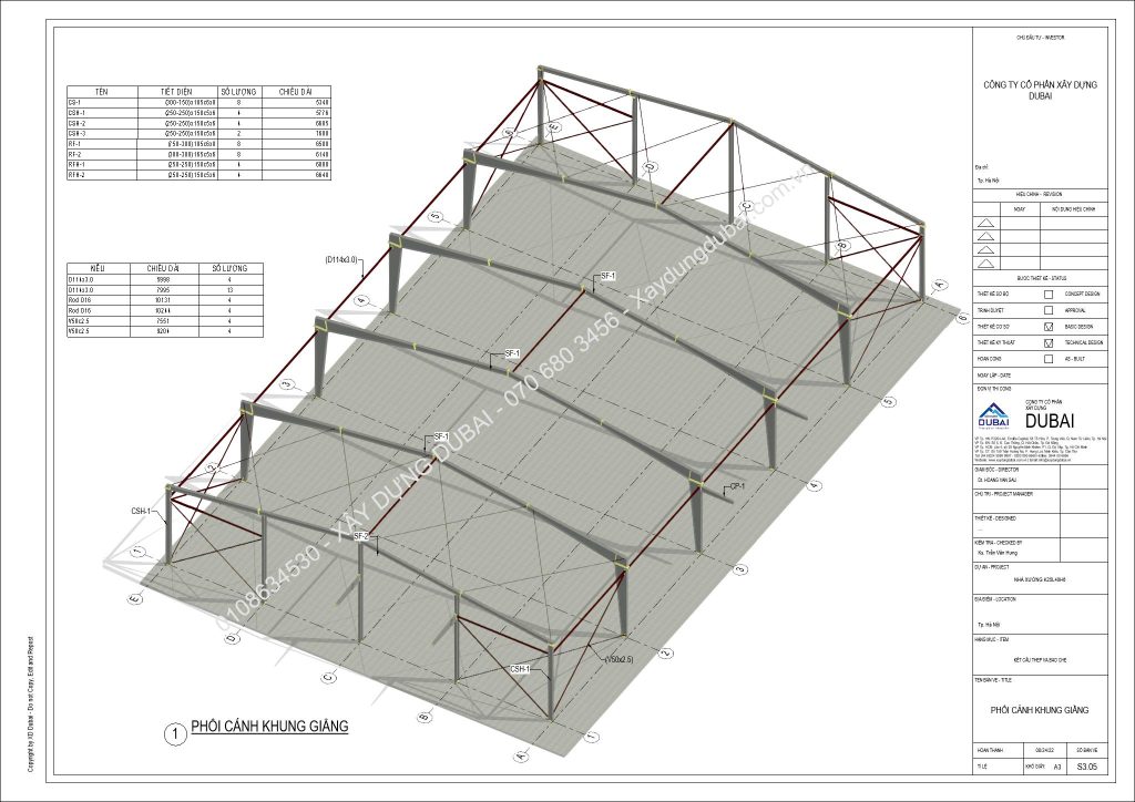 HỒ SƠ THIẾT KẾ NHÀ XƯỞNG RỘNG 25M DÀI 40M CAO 6M MIỄN PHÍ! 14 Bản vẽ nhà xưởng rộng 25m