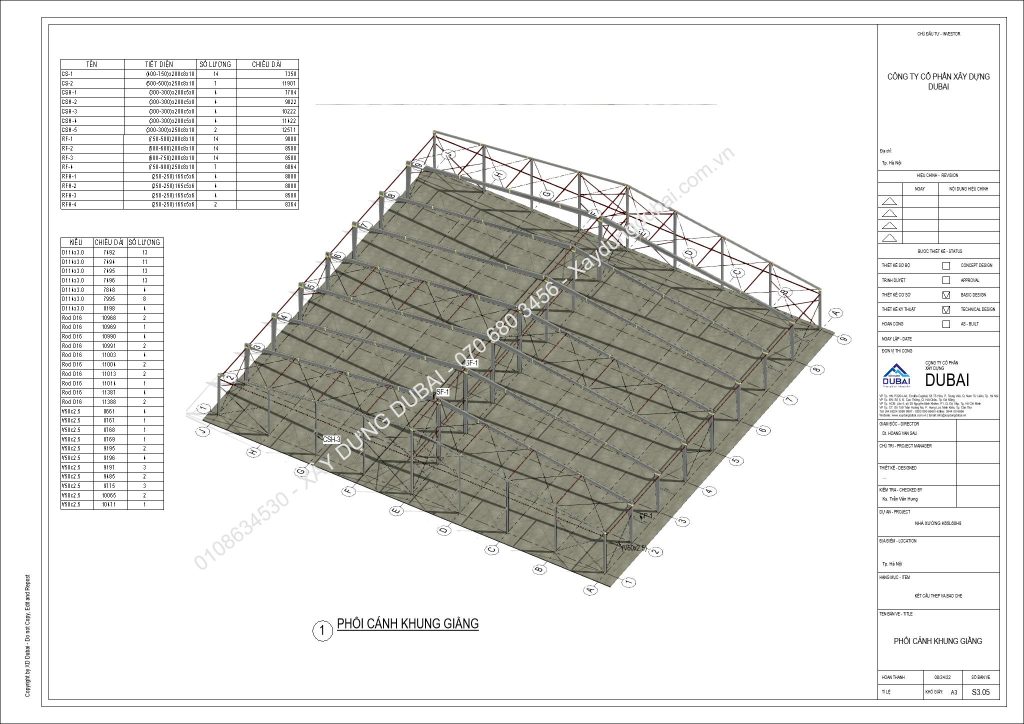 NX K65L60H8 Sheet S3 05 PHOI CANH KHUNG GIANG